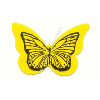 Butterfly Stickers Yellow 50 ct.