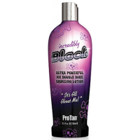 Pro Tan INCREDIBLY BLACK 10 X Double Dark Tanning Bronzer Lotion - 8.5 oz.