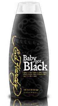 Ed Hardy BABY GOT BLACK DHA natural tanning bronzer - 10.0 oz.