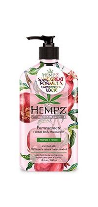 Supre Hempz POMEGRANATE HERBAL Moisturizer - 17.0 oz.