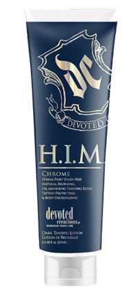 Devoted Creations H.I.M. CHROME Tanning Streak  Free - 8.5 oz.