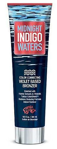 Fiesta Sun INDIGO WATERS - Color Correcting Violet Bronzers - 9.5 oz.