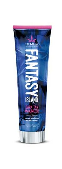 Hempz FANTASY ISLAND Dark Tan Maximizer- 9.5 oz.